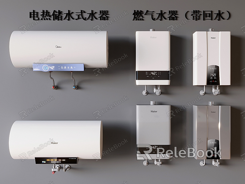 Modern Water Heater Electric Heat Storage Water Heater Gas Water Heater with Return Water Intelligent Water Heater model