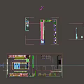 Modern Dessert Shop Interior Design With Glass Display Cases And Assorted Sweet Treats