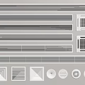 Different Types of Air Conditioner Vents with Rectangular Square Circular Grille Designs