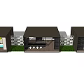 Modern Pavilion 3d model