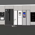 Modern Air Conditioner Fan With Efficient Cooling For Modern Kitchen Home Spaces