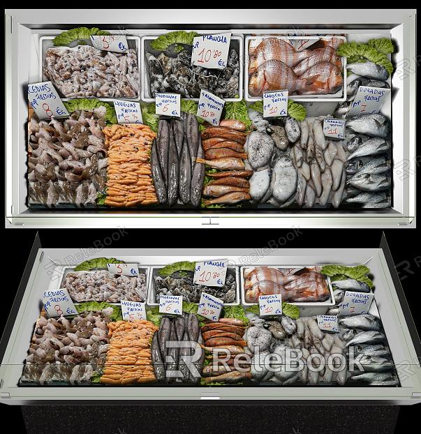 Modern Freezer Seafood Freezer model