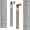 Modern Chain Design Wall Sconces With Long Hanging Metal Decor For Home Interior Lighting