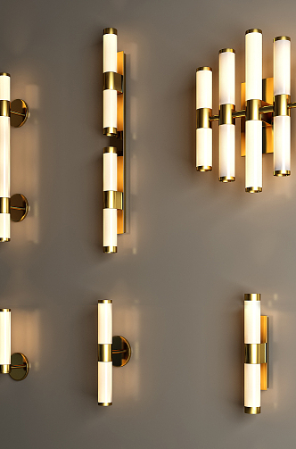 Modern wall lamp 3d model