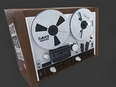 Modern Retro Radio Modern Realistic Retro Old Objects 8090 s Nostalgic Radio Machine 3d model