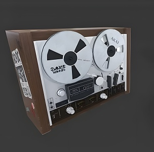 Modern Retro Radio Modern Realistic Retro Old Objects 8090 s Nostalgic Radio Machine 3d model