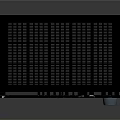 Denon Black Headphone Speaker Amplifier With Control Knob Display Buttons And Grilles