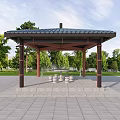 Pavilion 3d model
