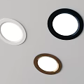 Modern Recessed Downlights In White Black Brown For Ceiling Lighting Design