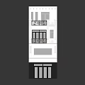Modern Detached Villa With White Exterior Multi Story Balconies And Windows