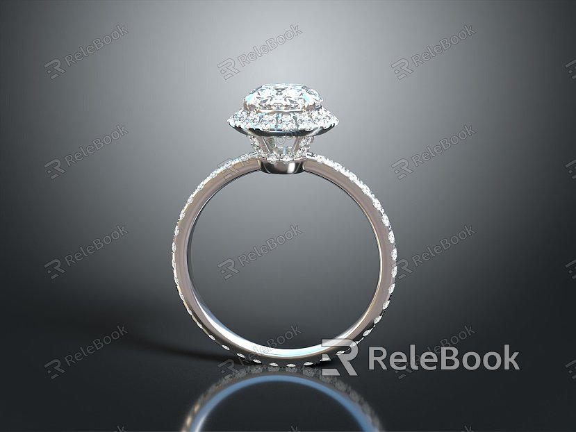 Ring Diamond Ring Gem Ring Women's Ring Wedding Ring Ring Ring Gold Ring Silver Ring Jewelry model