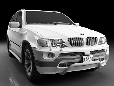 BMW x5 off-road vehicle luxury car model