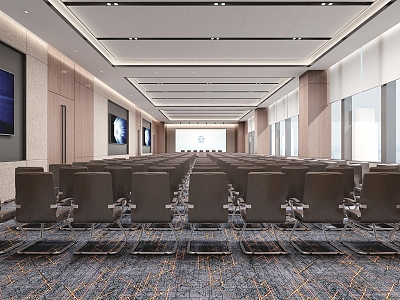 Large conference room 1101 3d model