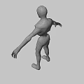 Game Movie Mummy Character With Bandaged Body And Ancient Egyptian Features