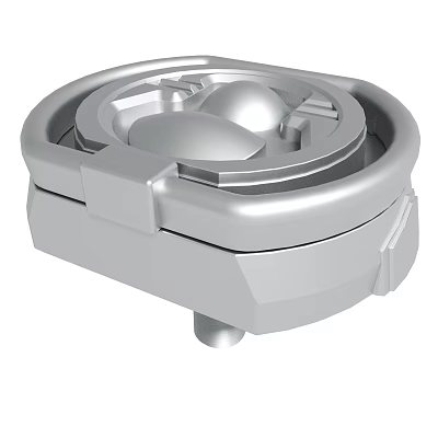 Stretch Lid Tinplate Tank Lid Sealed Chemical Oil Barrel Lid Stretch Plastic Lid Telescopic Lid Lost Wax Casting Demoulding Pump Head Silica Sol Investment Casting Non-standard Customized Hardware Stainless 3d model