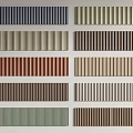 Wainscoting Various Styles and Color Options with Vertical Horizontal Stripe Designs