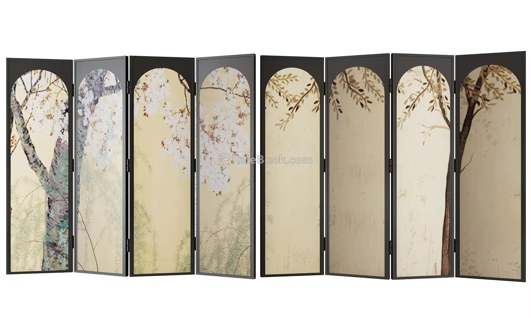 Middle Ancient Screen 3d model