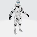Clone Soldier Variant 3d model