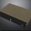 Organ and Hair Themed Hardcover Book With Brown Cover And Black Spine