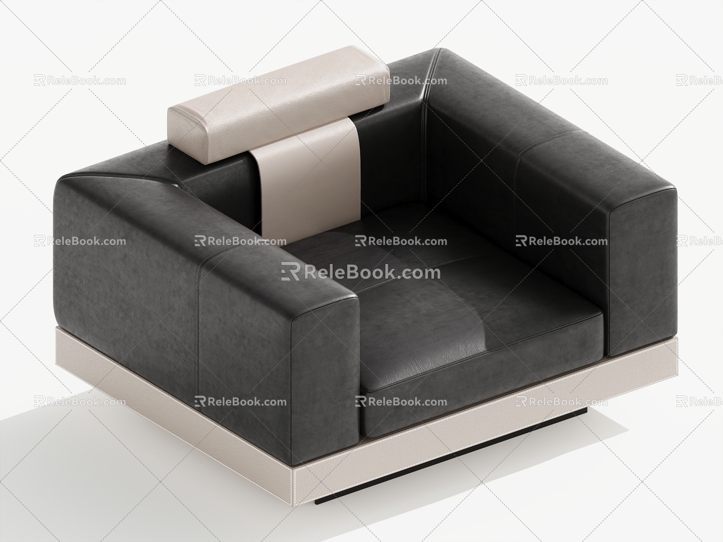 Single sofa single chair leisure chair model