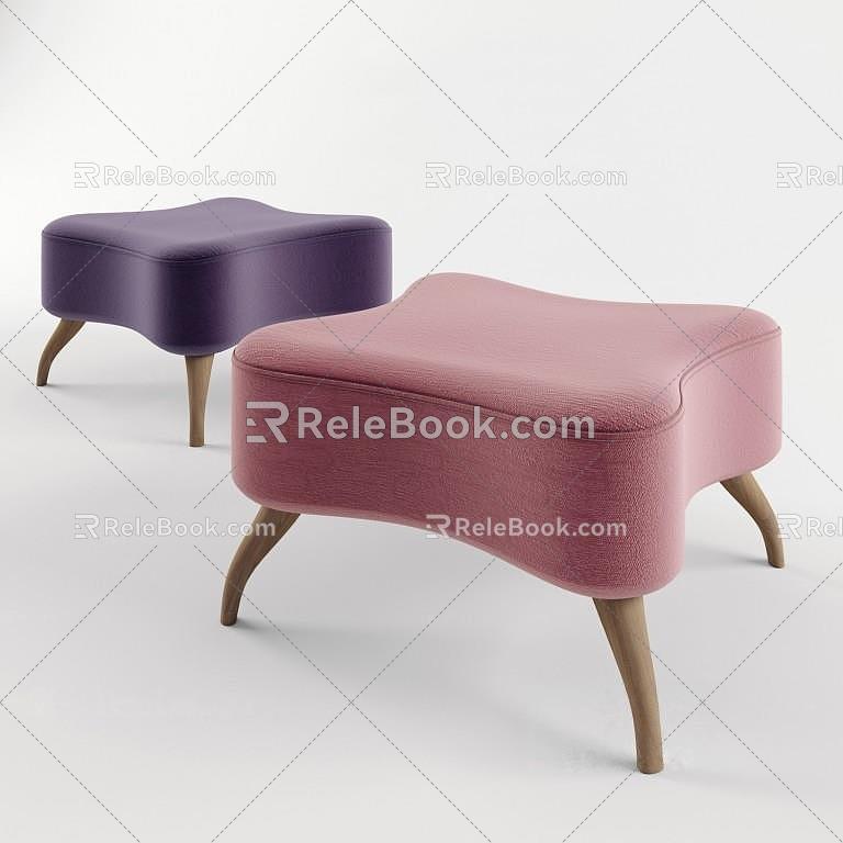 Footstool 3d model