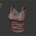 Light Green Tank Top With Adjustable Shoulder Straps And Ruched Design