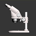 Microscope Magnifier Experimental Equipment Physical Equipment 3d model