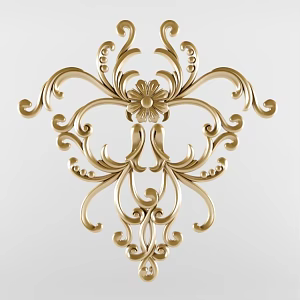 Jane European Carving 3d model
