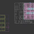 Modern Public Office Space With Open Layout Shelving Units And Work Desks