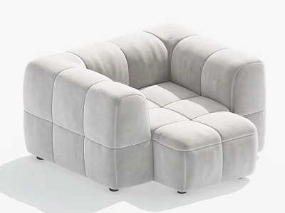 Single Sofa Leisure Chair Single Chair 3d model