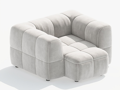 Single Sofa Leisure Chair Single Chair 3d model