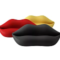 Unique Abstract Shape Sofa In Multiple Colors For Modern Interior Decor