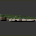Scenic Natural Landscape With Dense Trees Winding Roads And Rolling Green Terrain