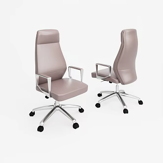 Modern Leather Chair Lunch Break Chair Training Chair Conference Chair Mesh Chair Leisure Chair Office Chair Leadership Chair Class Front Chair 3d model