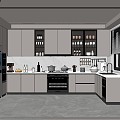 Modern Kitchen 3d model