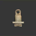 Durable Metal Hardware Tool With Square Plate Four Holes And Hook Design