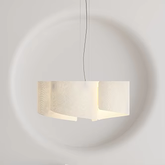 Modern chandelier 3d model