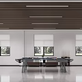 Modern Activity Room 3d model