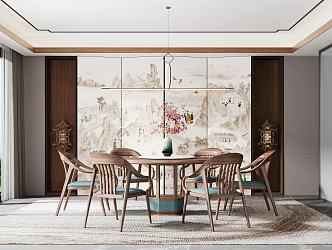 New Chinese Restaurant 3d model