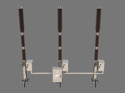 high voltage circuit breaker circuit breaker 3d model