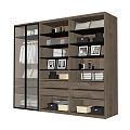 Modern Wardrobe Interior Design With Sliding Doors Shelves Drawers And Framed