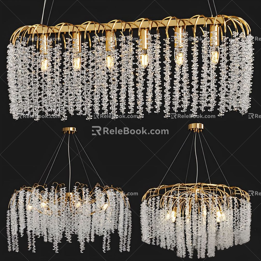 European Chandelier Lamps model