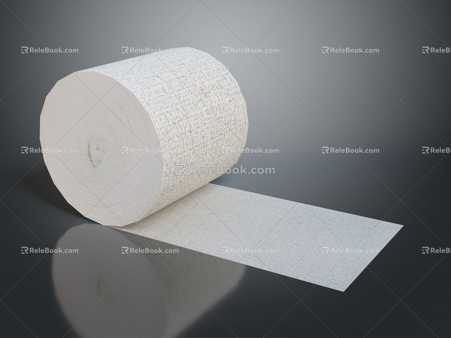 Sanitary Products Toilet Paper Roll Paper Handkerchief Paper Napkin Toilet Paper Raw Pulp Paper Recycled Paper Pure Wood Pulp Paper 3d model