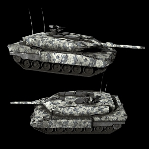 Modern Tanks 3d model