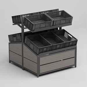 fruit shelf 3d model