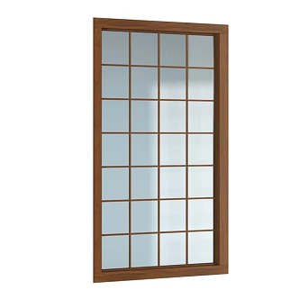 windows modern windows single opening window 3d model