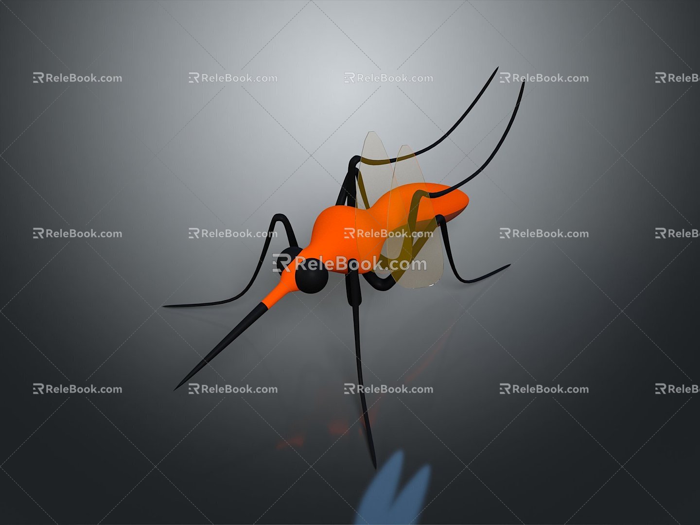 Mosquito Cartoon Mosquito Cartoon Insect Monster Monster Cartoon Monster Monster Cartoon Monster 3d model