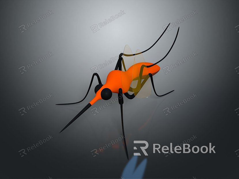 Mosquito Cartoon Mosquito Cartoon Insect Monster Monster Cartoon Monster Monster Cartoon Monster model