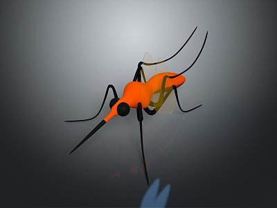 Mosquito Cartoon Mosquito Cartoon Insect Monster Cartoon Monster Cartoon Monster model