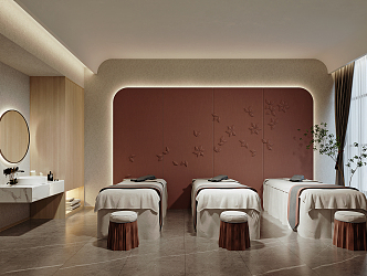 Modern SPA Room 3d model